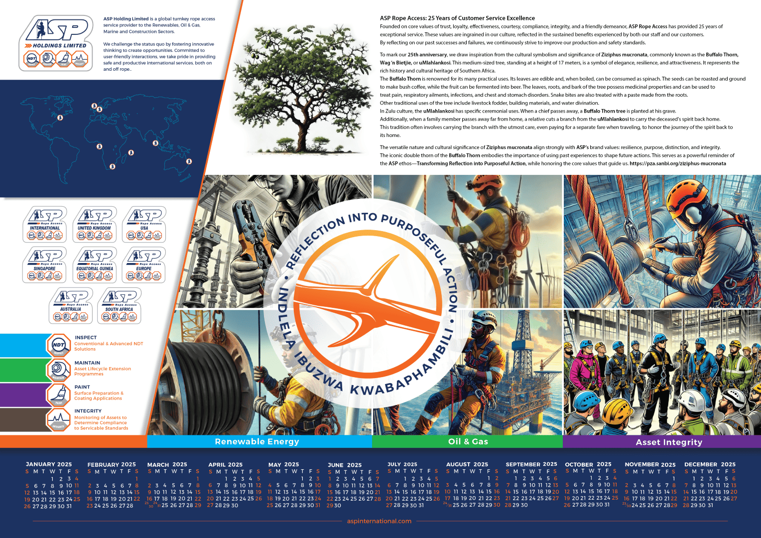 ASP is a global turnkey solution service provider to the renewable energy, oil & gas, and the asset integrity sectors.